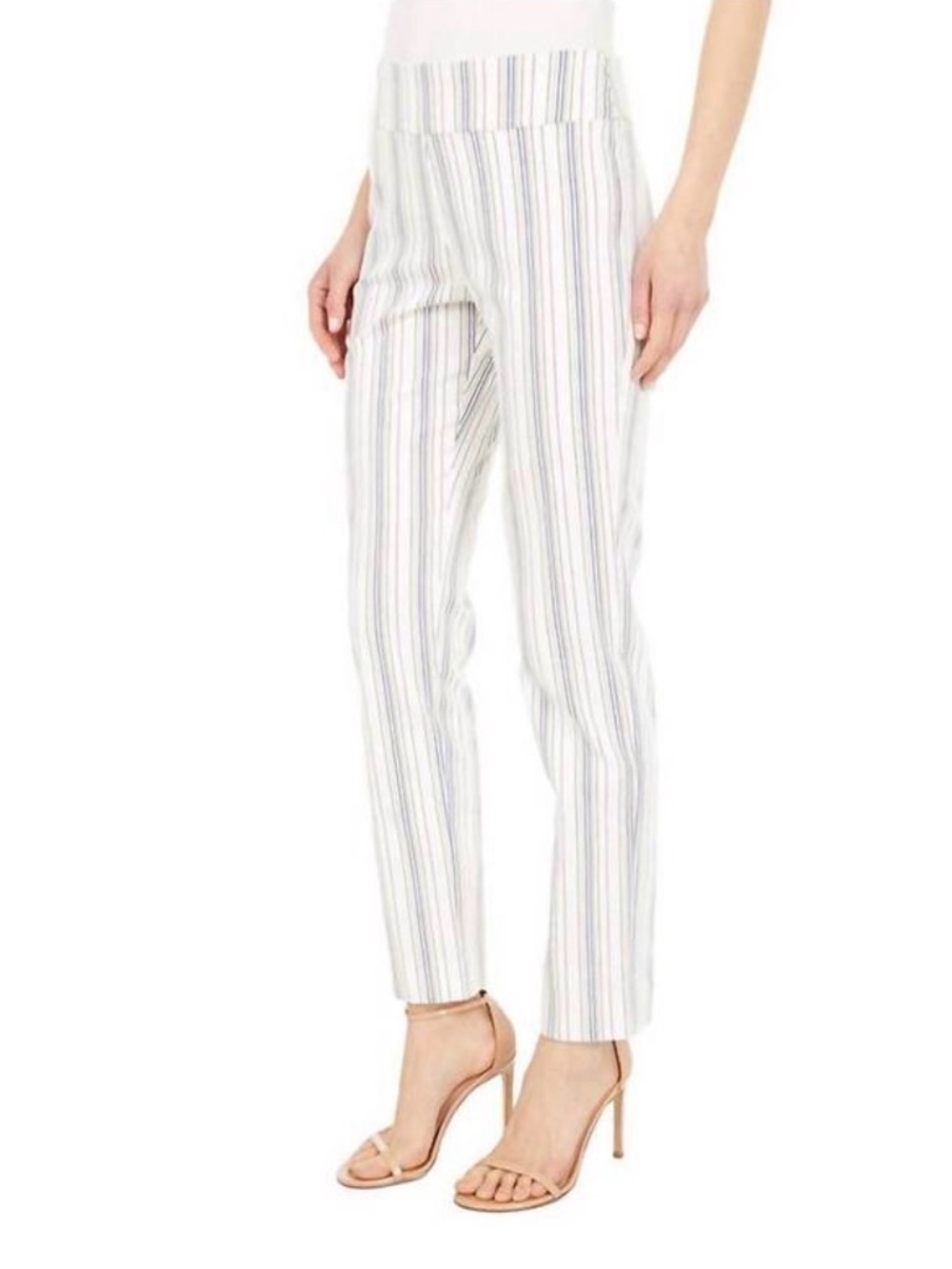 Krazy Larry Pull On Pants in Multicolor Striped Size 6